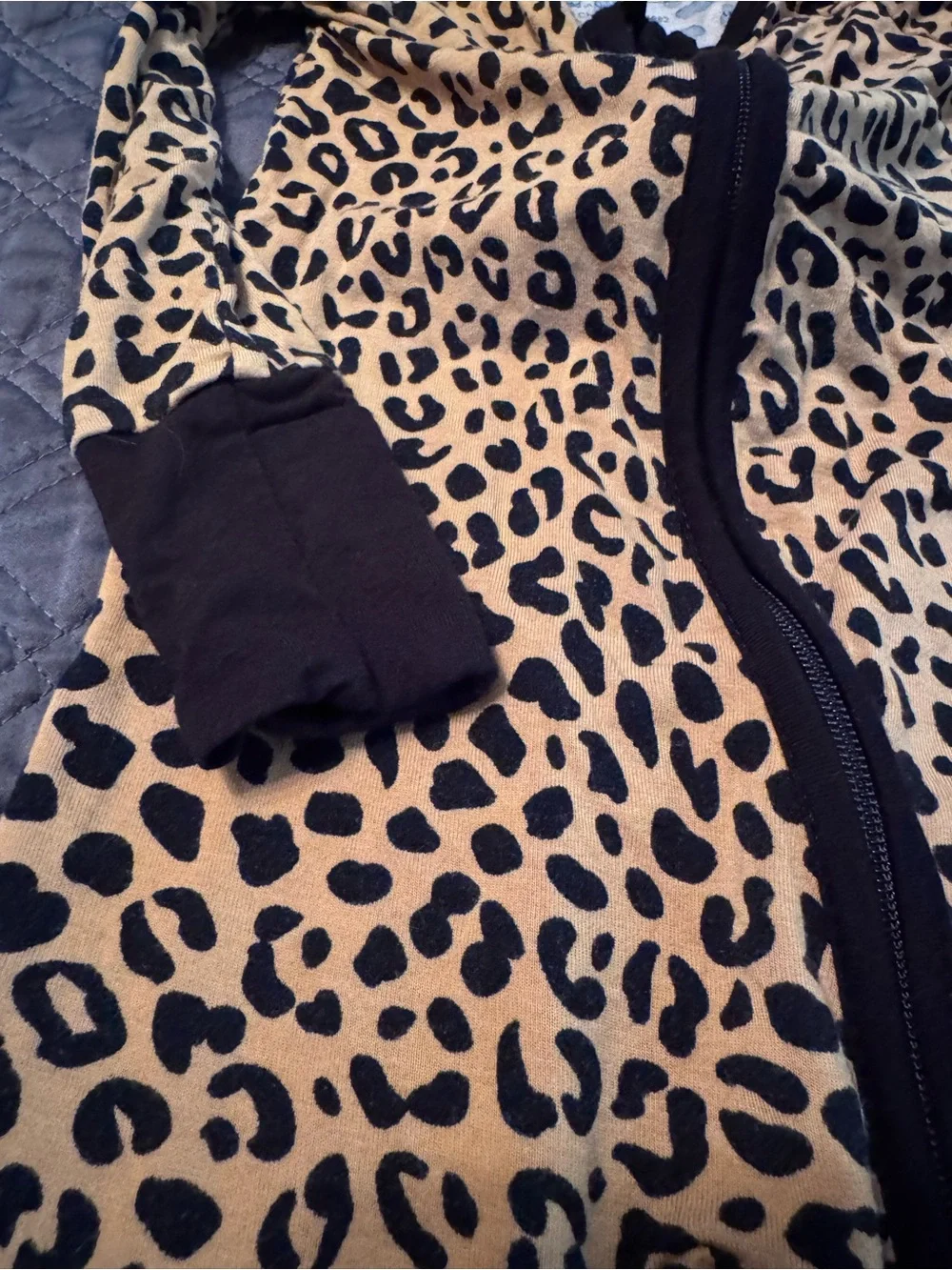 Little Sleepies Classic Leopard Zippy